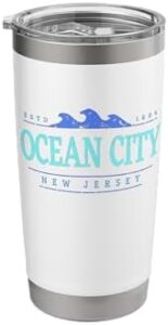 Ocean City New Jersey | Ocean City NJ Shoreline Stainless Steel Insulated Tumbler