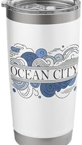 Ocean City New Jersey - Ocean City NJ Classic Stainless Steel Insulated Tumbler