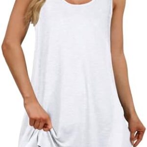 CHICGAL Women's Beach Cover up Summer Dress Casual Sleeveless Tank Sundresses Swimsuit Coverup