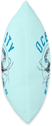 Ocean City Maryland Blue Crab Design Throw Pillow - Image 2