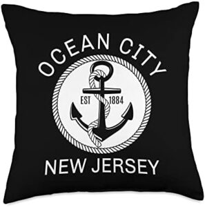 OCEAN CITY NJ Throw Pillow