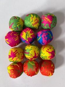 12 PCS 2 inches Water Splash Balls, Mini Beach Absorbent Ball, Splash Balls for Pools, Water Ball for Beach Party Favors, Children Summer Soaking Games
