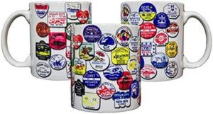 Ocean City, New Jersey Beach Tag Collage 11oz. Coffee Mug