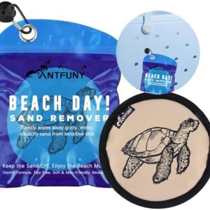 Beach Sand Remover Sand Eraser Brush Wipe Mitt Family Kids Women 2025 Summer Beach Vacation Essentials Hawaii Honeymoon Accessories European Costa Rica Bahamas Trip Must Haves Alaska Cruise Ship Gear